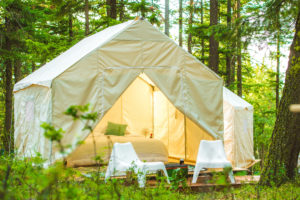 Boutique Camping, Glamping, Pacific Northwest, What The Festival, music and art festival, June, summer