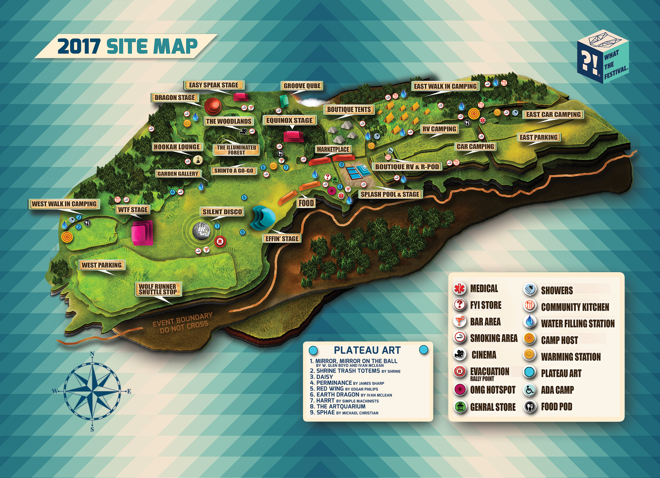 Festival Maps - What The Festival